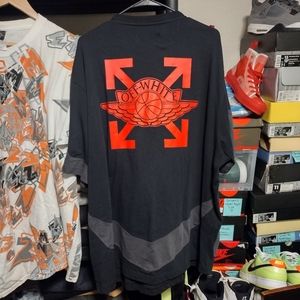 Jordan off white shirt